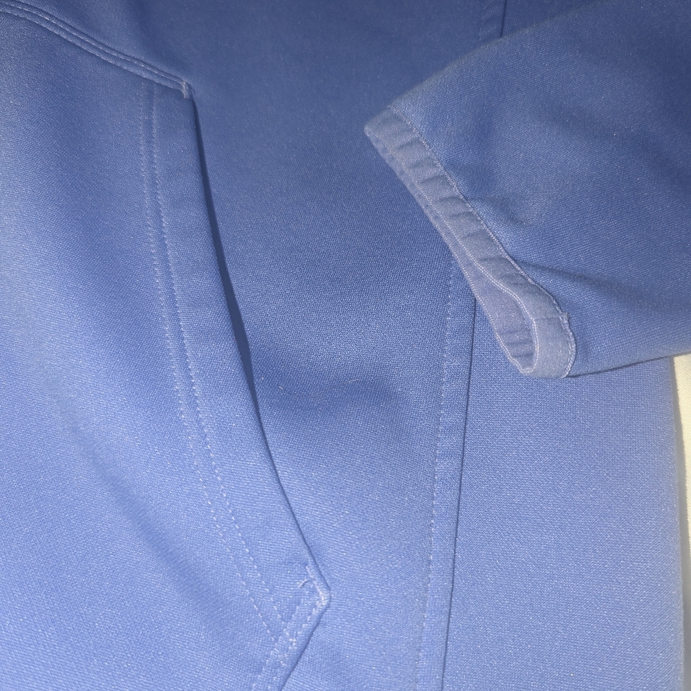 North Face Women's Small Full Zip Purple Long Sleeve Hoodie Sweatshirt - Picture 4 of 7
